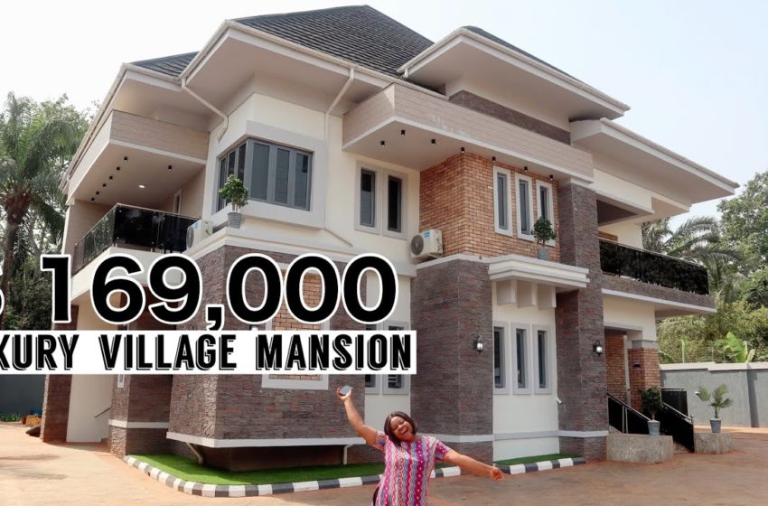  Our ₦70 Million ($169,000) Contemporary Mansion Tour #realestate #home #how