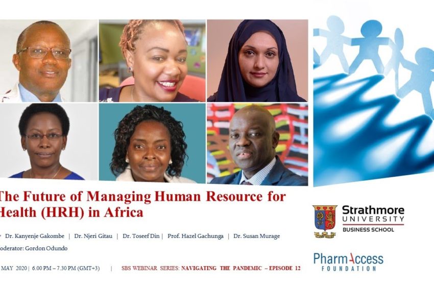  The Future of Managing Human Resource for Health (HRH) in Africa