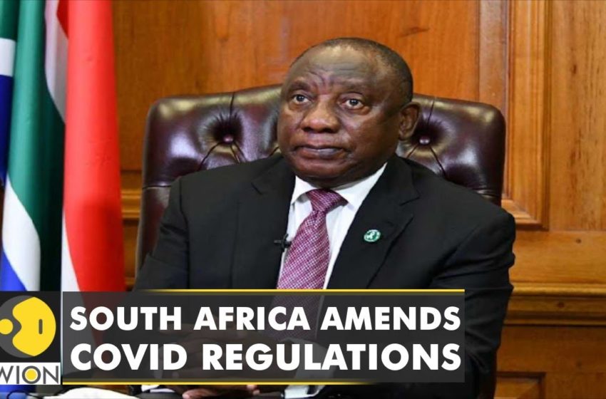  South Africa approves changes to adjusted alert Level 1 Covid-19 regulations | Latest English News