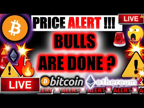  *URGENT* BITCOIN & ETHEREUM BULLS ARE DONE?!!! ⚠️ Crypto TA Today/ BTC ETH & Cryptocurrency News Now
