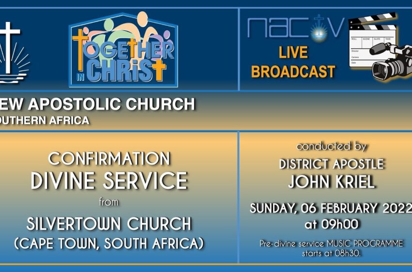  LIVE BROADCAST –  DIVINE SERVICE from SILVERTOWN CHURCH (CAPE TOWN, SOUTH AFRICA)