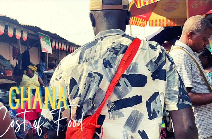  Comparing the Cost of Food in Ghana vs. US/UK | Makola Market, La & Airport | Enable Closed Captions