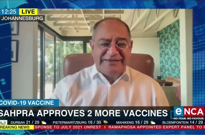  SAHPRA approves two more COVID-19 vaccines