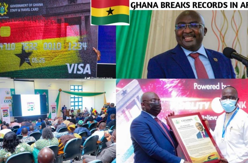  GHANA🇬🇭 BREAKS RECORD In AFRICA Launch E-travel CARD For Government OFFICIALS