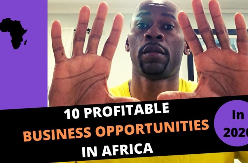 10 profitable business opportunities in Africa in 2020 Why? And how