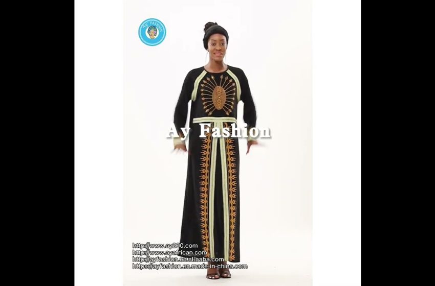  AY Fashion muslim abaya dress; model: PHB701F