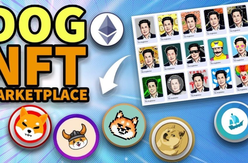  Shiba Inu Dog Coin Themed NFT Marketplace!