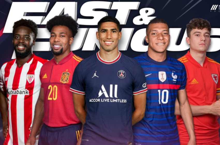  Top 10 Fastest Football Players 2021