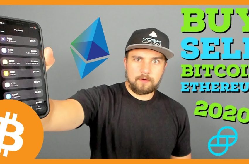  BUYING and SELLING Bitcoin & Ethereum in 2020?! Gemini Cryptocurrency Exchange Review + $10 BTC FREE