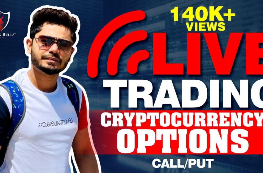  Live Trading || Cryptocurrency Options || Delta Exchange || Anish Singh Thakur || Booming Bulls