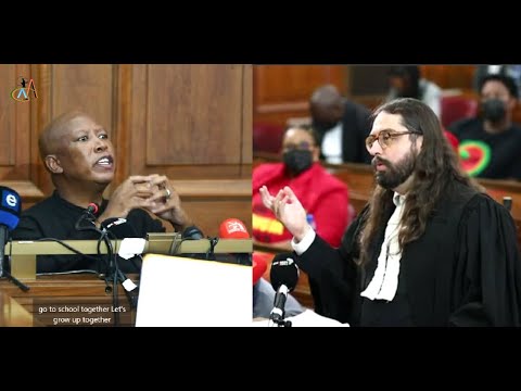 MUST WATCH: Julius Malema Destroying WH1TE JAJI in Court, You are using S. AFRICA as a refreshment