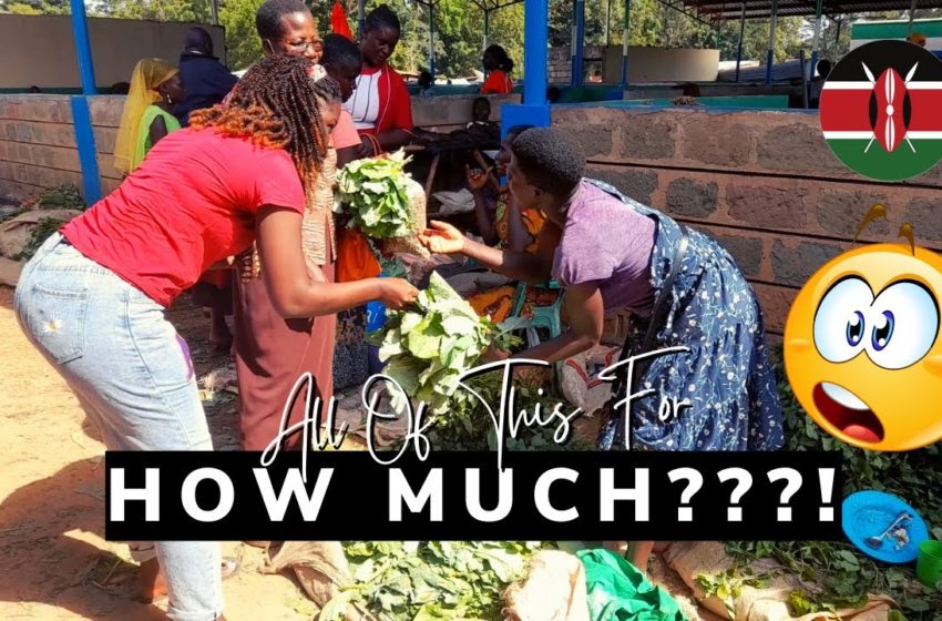  Village Life in Kenya: Is FOOD Really CHEAPER Outside Nairobi?