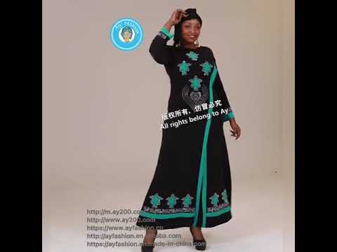  AY Fashion muslim abaya dress; model: PHB28523F