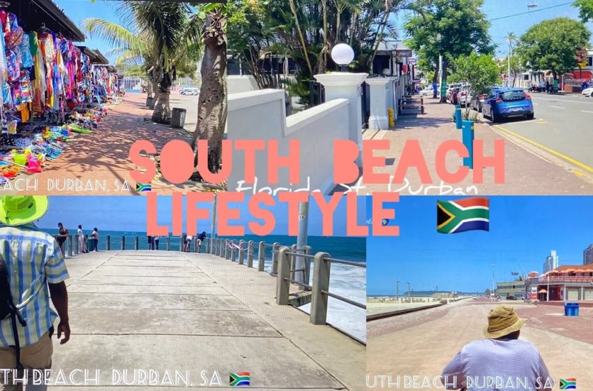  American 🇺🇸Walking Through South Beach In Durban South Africa🇿🇦/Scenic