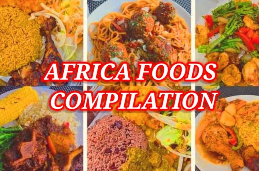  SO YUMMY | NIGERIA AND AFRICA FOODS COMPILATION | FT. Yam porridge, Afang Soup, Banga stew Pt 1