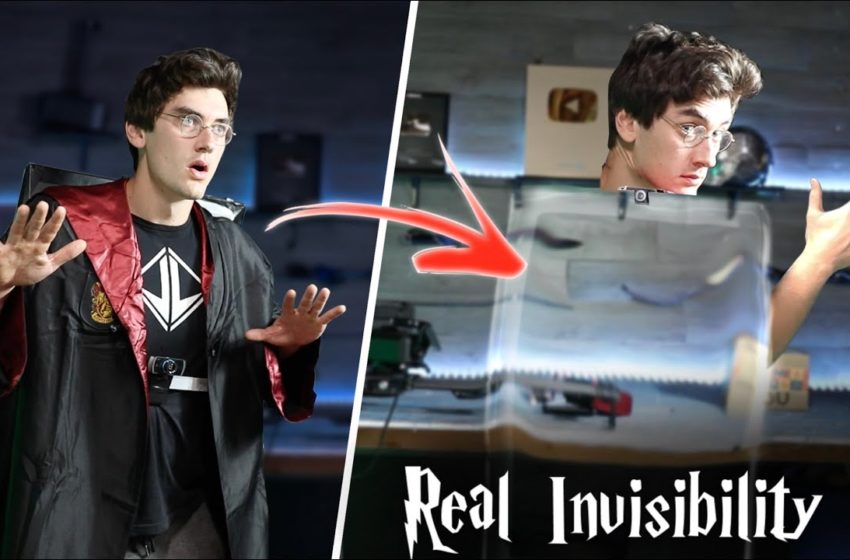  Real Invisibility Cloak Using Artificial Intelligence! – Harry Potter Invisibility!!