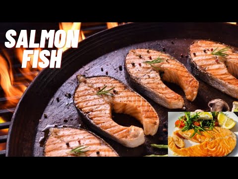  Perfect way to cook salmon fish/ how to cook salmon fish in a pan / σολομού / weightloss food / keto