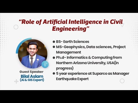  Role of Artificial Intelligence in Civil Engineering | Institute of Civil Engineering | Bilal Aslam