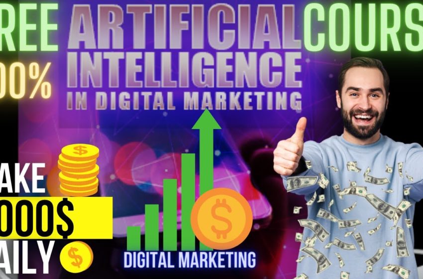  Earn Daily 5K Wih Artificial Intelligence In Digital Marketing Upgrade Package // 💯% free course