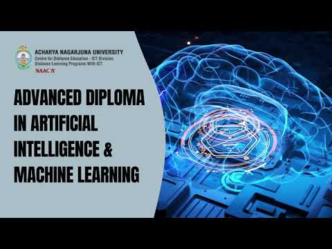  Acharya Nagarjuna University | Advanced Diploma in Artificial Intelligence and Machine Learning
