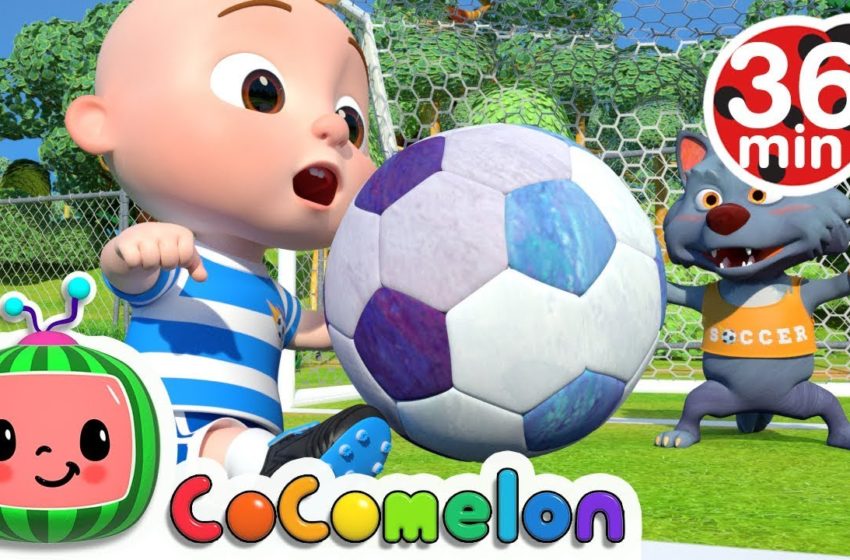  The Soccer (Football) Song + More Nursery Rhymes & Kids Songs – CoComelon