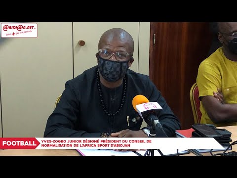  Football : Yves Zogbo Junior désigné président du Conseil de Normalisation de l’Africa Sport