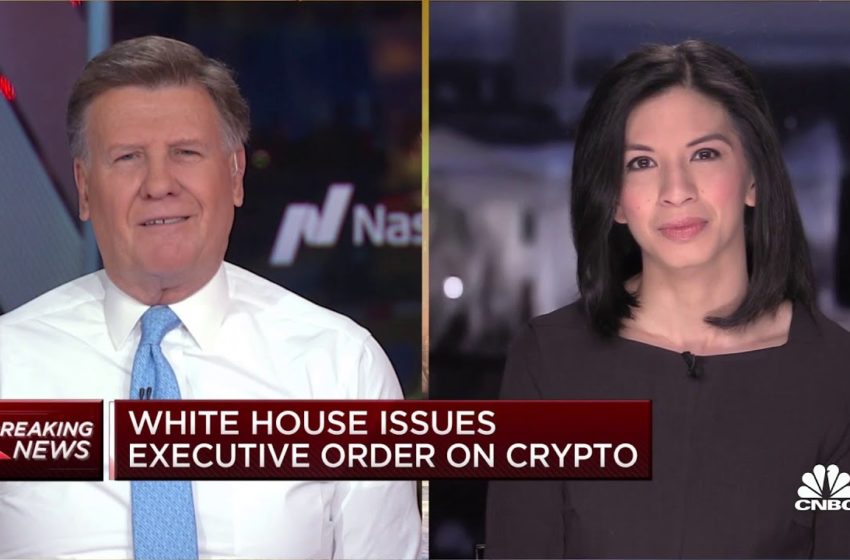  White House issues executive order on cryptocurrency