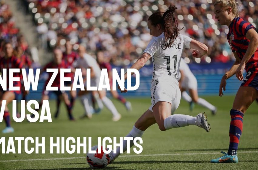  New Zealand v USA | 21 February 2022 | SheBelieves Cup Match Highlights