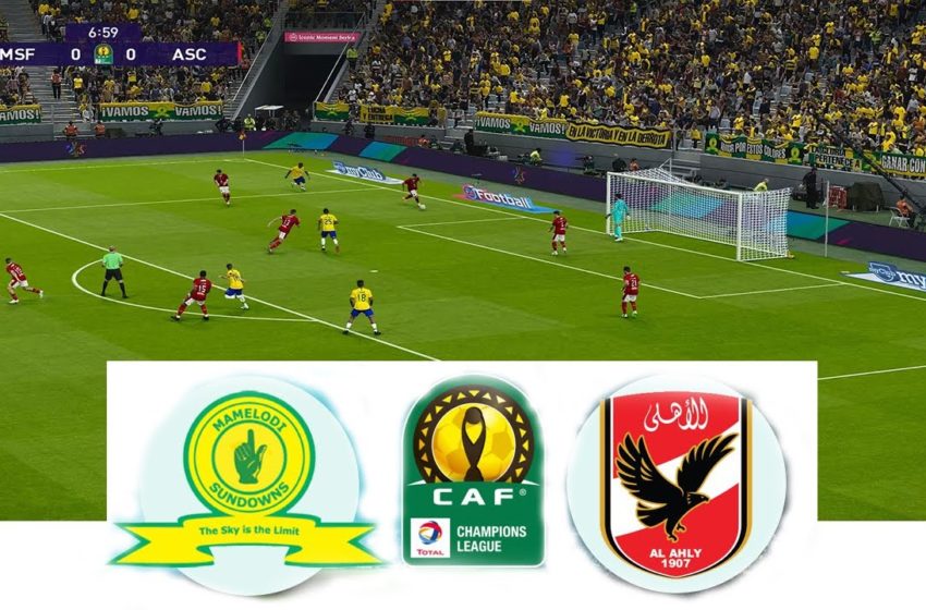  SUNDOWNs FC VS AL AHLY SC  LIVE MATCH -CAF CONFEDERATION CUP