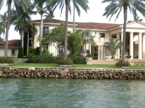  Lifestyles of the Rich and Famous Billionaires' Homes, Star Island Miami Beach