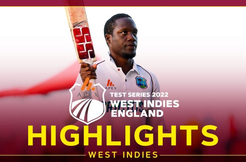  Highlights | West Indies v England | Bonner Hits Century to put Windies on Top | 1st Apex Test Day 3