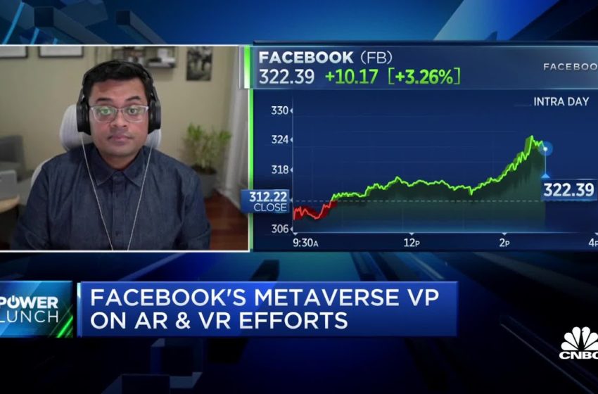  Facebook's metaverse VP: This is very much a long-term investment