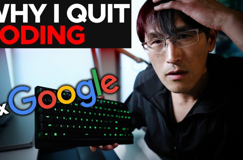  Why I QUIT Coding (as an ex-Google programmer). ChatGPT won't save us.