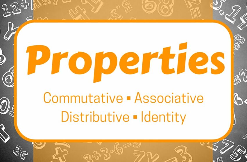  Properties: Commutative, Associative, Distributive, and Identity