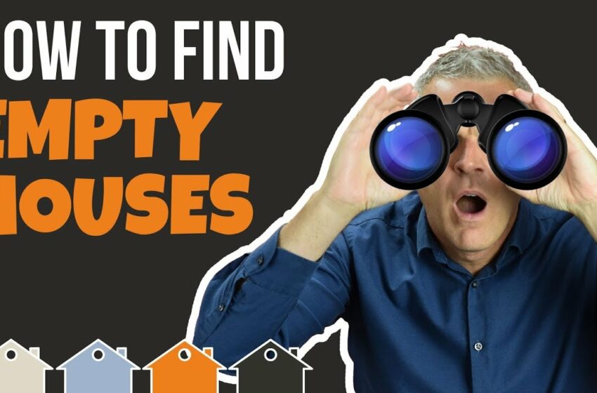  How To Find Empty Properties & Turn Them Into Investment Properties | Abandoned Empty Property Tips