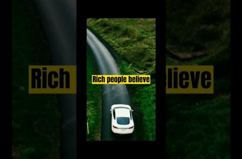  Rich people believe, I create my life… #rich #richlifestyle #richpeople #richmindset #luxury