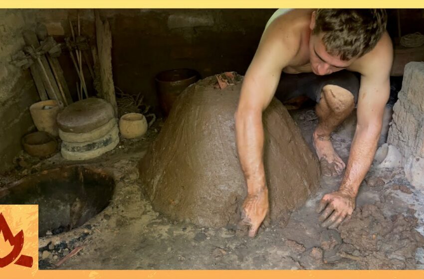  Primitive Technology: Making Charcoal (3 Different Methods)