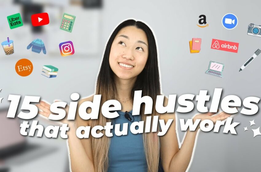  15 Side Hustle Ideas for 2023 💸 businesses my friends & I have tried and made it work