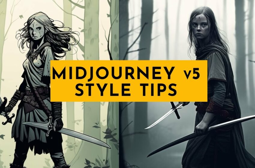  Midjourney v5 – Style Prompt Tips and Reference Tricks