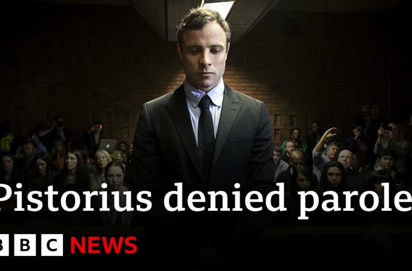  Oscar Pistorius denied parole in South Africa  – BBC News