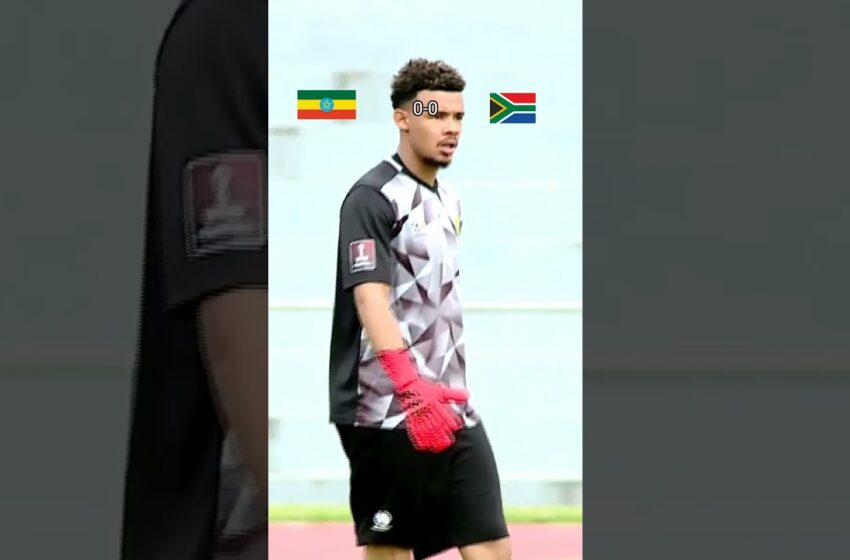  Ethiopia vs South Africa🎥                              #soccer #football #shorts