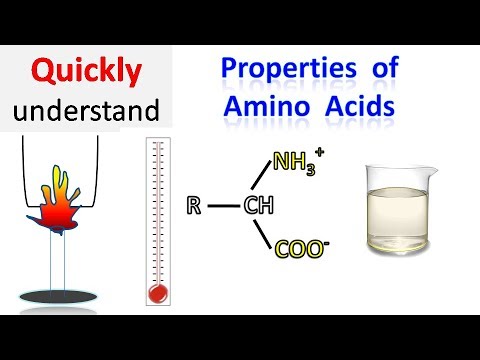  Properties of amino acids