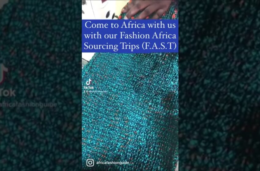  Meet your African Fashion Manufacturers in Africa – #shorts