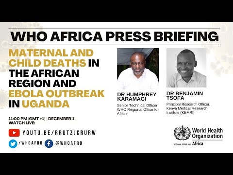  World Health Organization (WHO) Africa Virtual Press Briefing – 01/12/2022