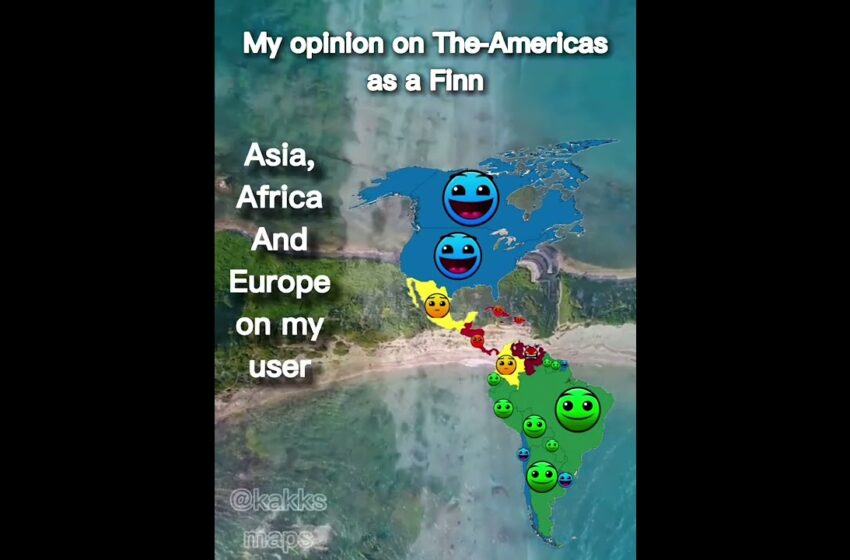 My opinion on Africa as a finn #shorts #mapping