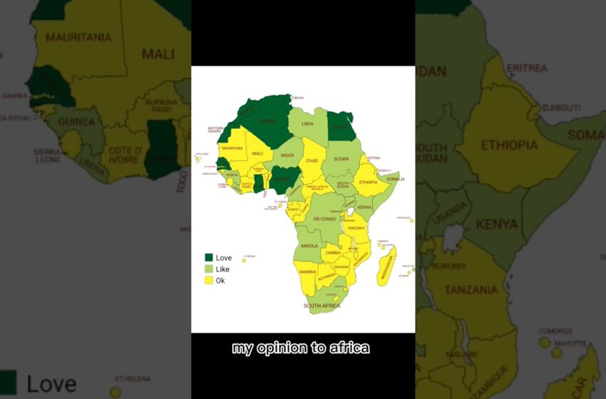  my opinion about africa