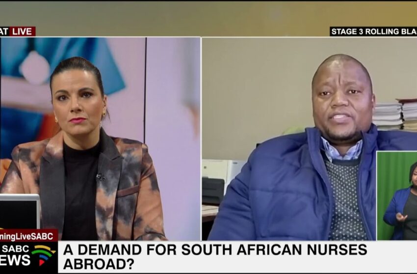  Germany in talks with South Africa to employ SA-trained nurses: Sibongiseni Delihlazo