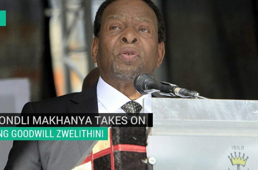  Mondli Makhanya Takes On King Goodwill Zwelithini In An Opinion Piece