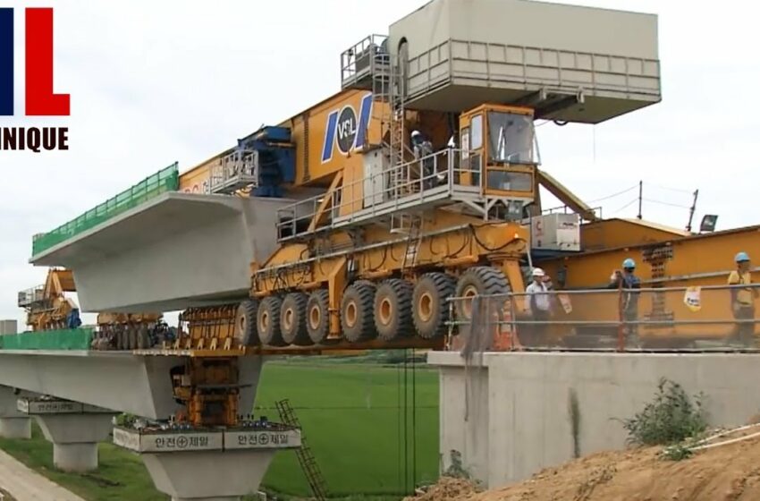  Amazing Modern Bridge Construction Machines – Latest Bridge Construction Technology