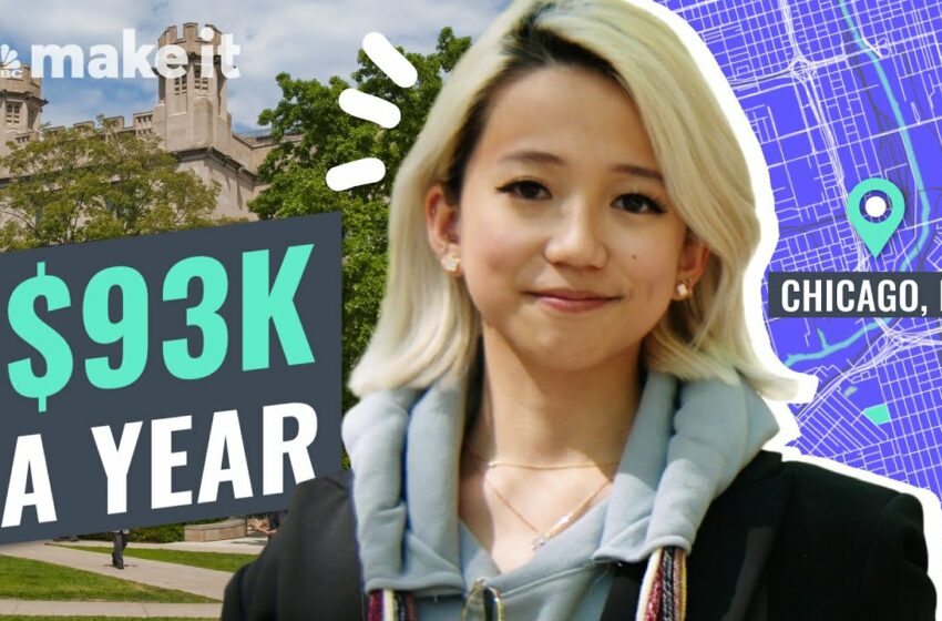  Living On $93K A Year At Age 21 In Chicago | Gen Z Money